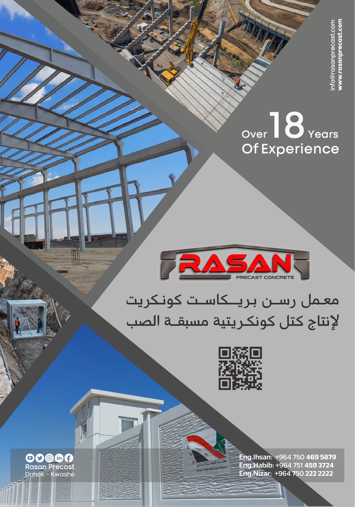 الكتالوج الشامل لمنتجات شركة رسن بريكاست كونكريت